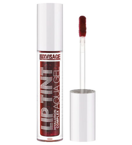 LUXVISAGE тинт д/губ lip tint aqua gel  hyaluron complex т.04